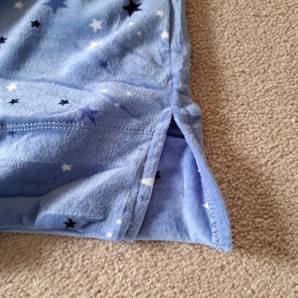 Nautica 2 Piece PJ Set Womens XL Blue Stars Print Fleece Loungewear Set NWT - Picture 7 of 15